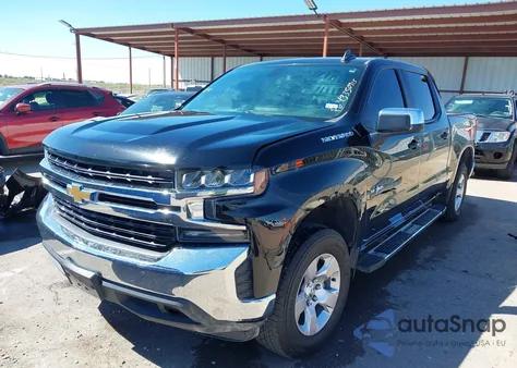 2019 Chevrolet Silverado 1500 Lt из США, поврежденный, VIN 3GCPWCEK3KG297367